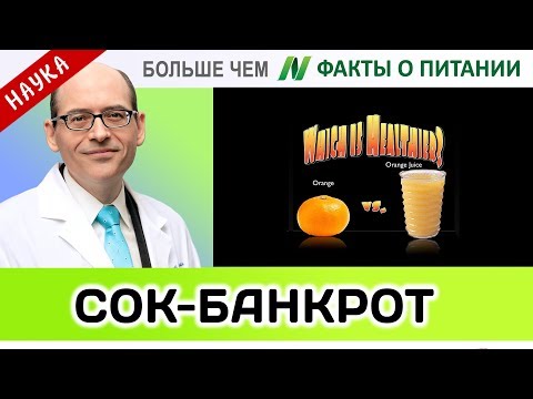 0058.Фруктовый сок - банкрот | Больше чем ФАКТЫ О ПИТАНИИ - Майкл Грегер